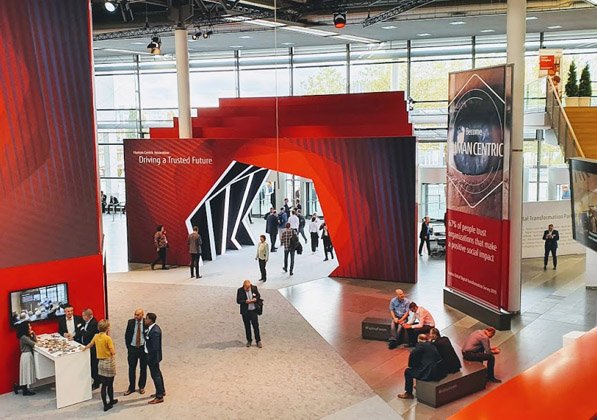 Fujitsu Forum 2019 במרכז הכנסים ICM של מינכן. צילום: פלי הנמר